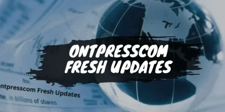 Ontpresscom general updates